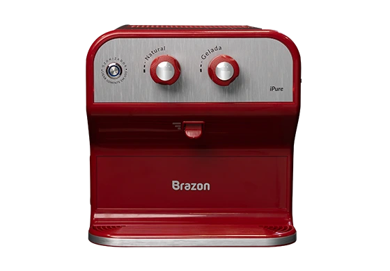 Purificador Brazon Ipure Vermelho